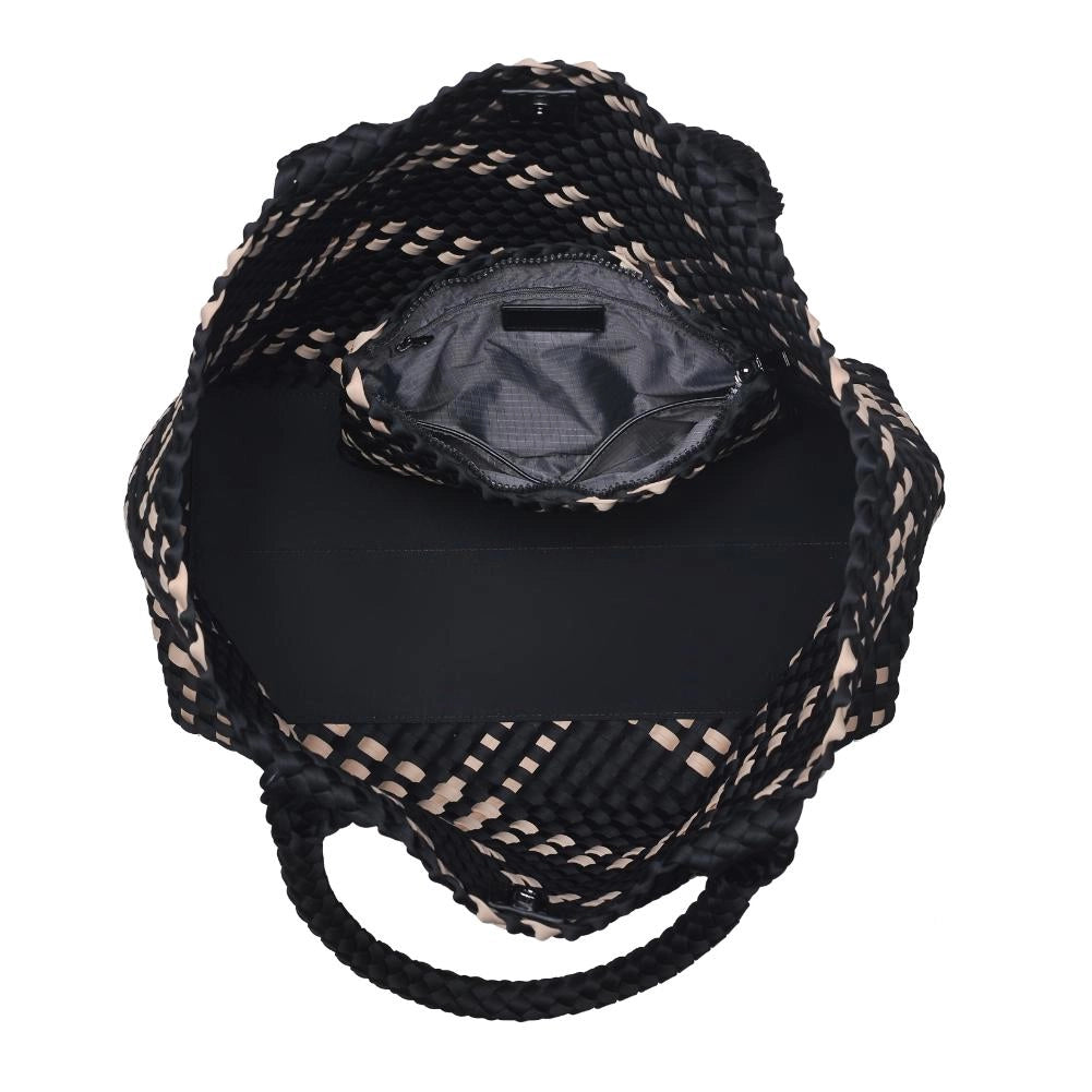 Sky's the Limit Large Vegan Woven Neoprene Tote | Sol And Selene