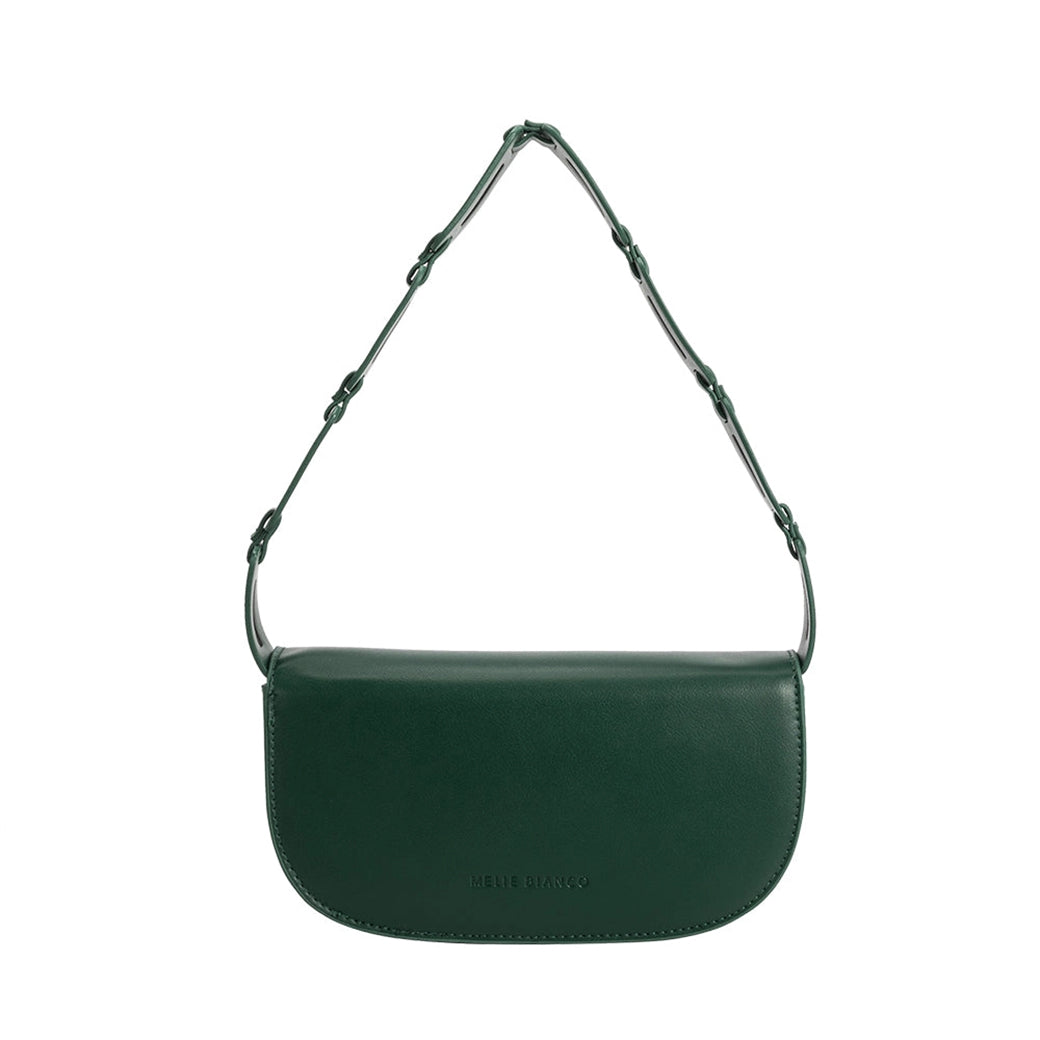 Inez Green Vegan Leather Shoulder Bag | Melie Bianco