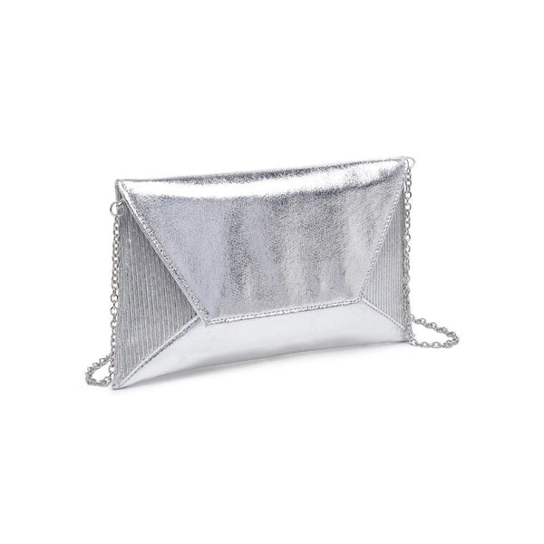Big silver clutch bag sale