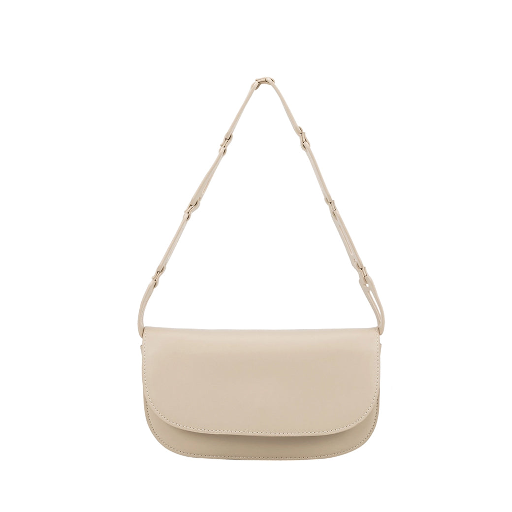 Inez Vegan Bone Shoulder Bag