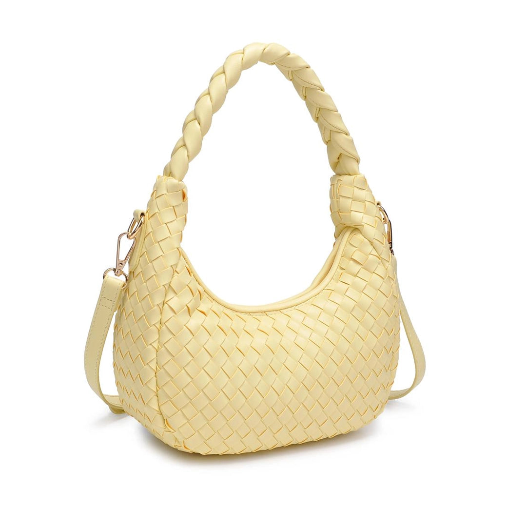 Laken Butter Woven Shoulder Bag Crossbody| Urban Expressions