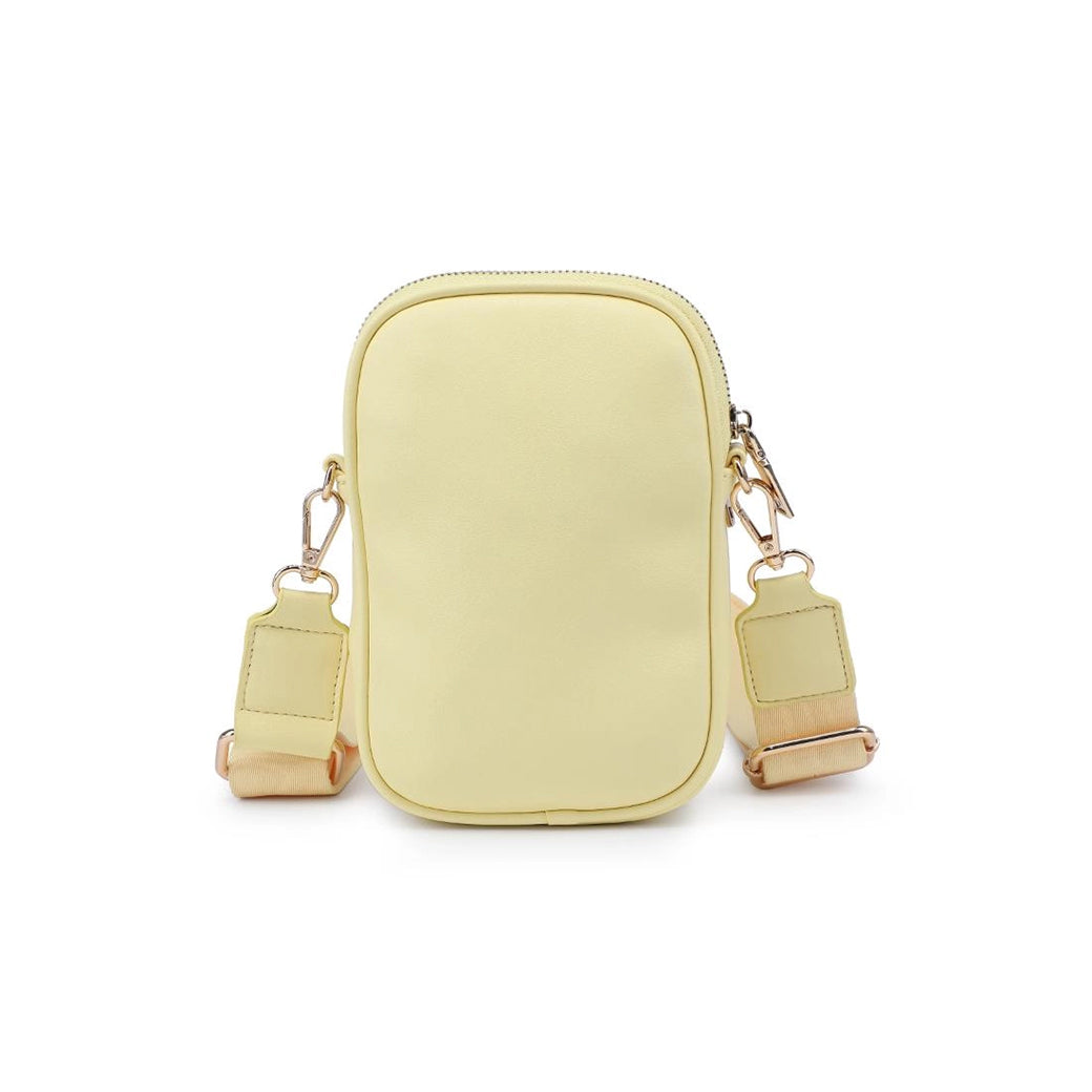 Celeste Butter Woven Multi Compartment Crossbody | Urban Expressions