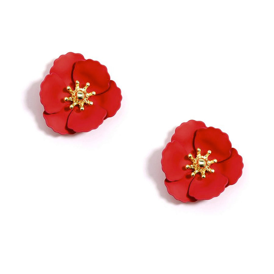 Poppy Stud Earrings | ZENZII