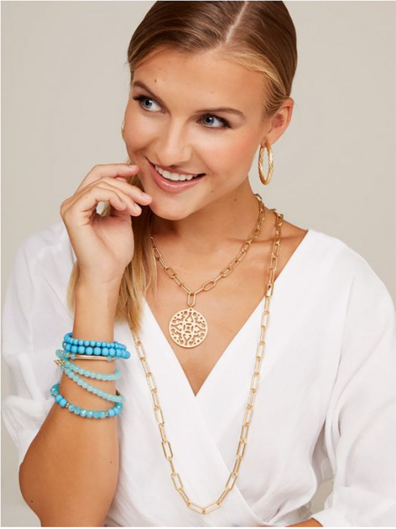 Classic Long Link Necklace - Perfect For Layering | ZENZII