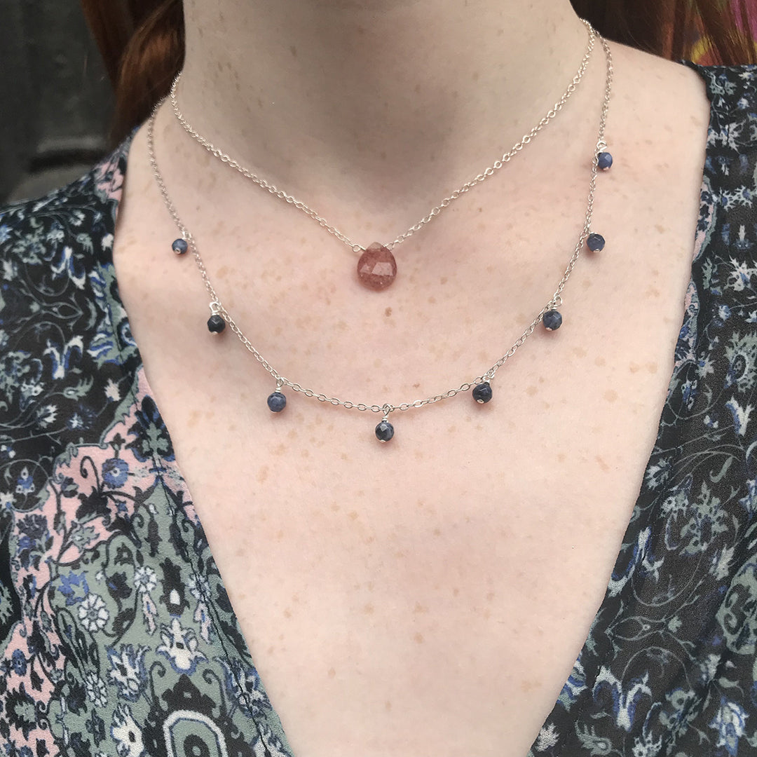 Serena Sodalite Necklace | ZENZII