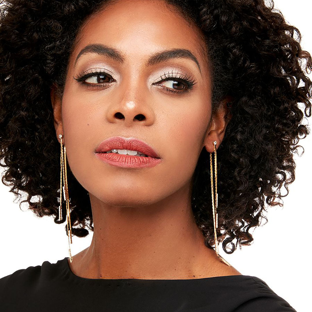 Crystal Silver Embellished Ear Jacket Statement Earrings | ZENZII