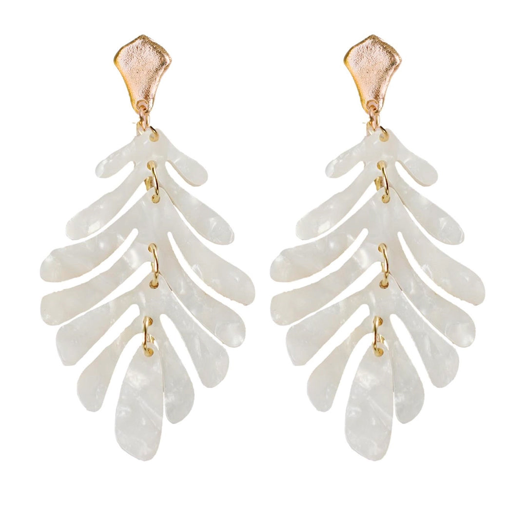 White Petite Palm Drops | St Armands Designs of Sarasota