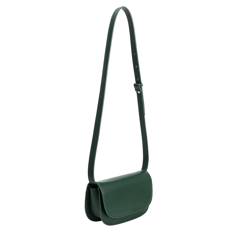 Inez Vegan Green Shoulder Bag