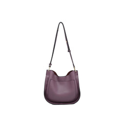 Ramona Vegan Lilac Crossbody Bag with Inner Pouch & Back Pocket | Jen & Co
