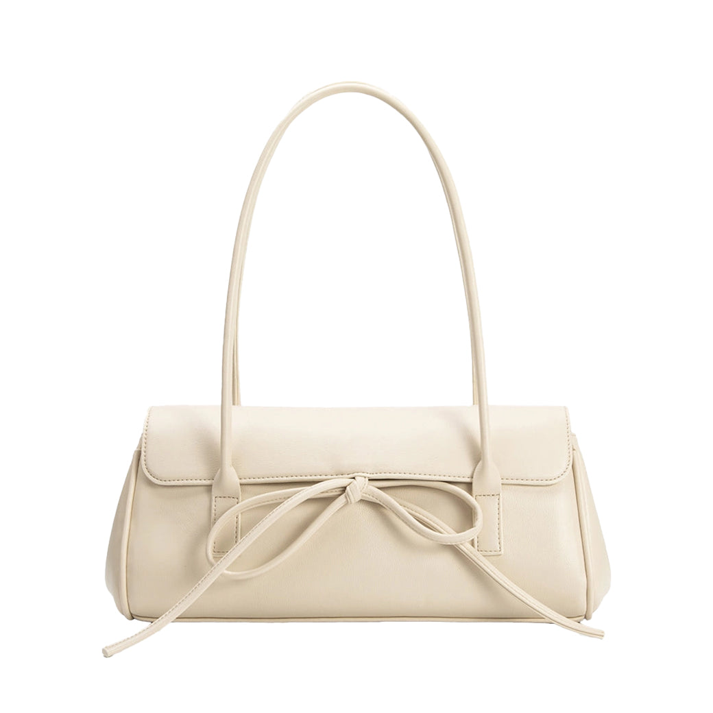 Bowie Bone Shoulder Bag – Recycled Vegan Leather | Melie Bianco