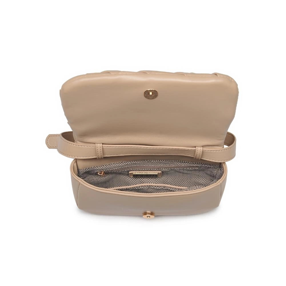 Daphne Woven Camel Crossbody | Urban Expressions