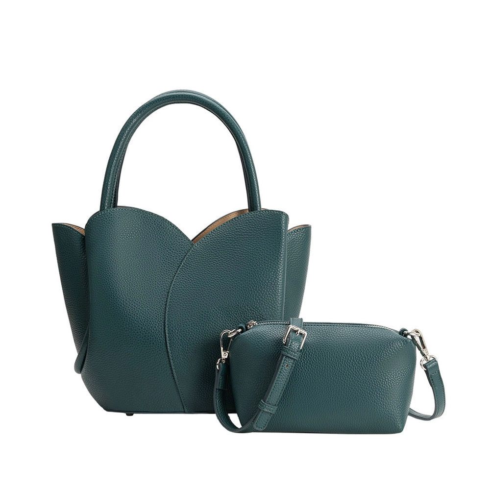 Tulip Peacock Vegan Top Handle & Crossbody Bag – RIDGEblvd