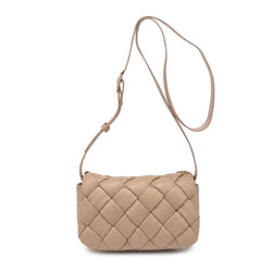 Daphne Woven Camel Crossbody | Urban Expressions