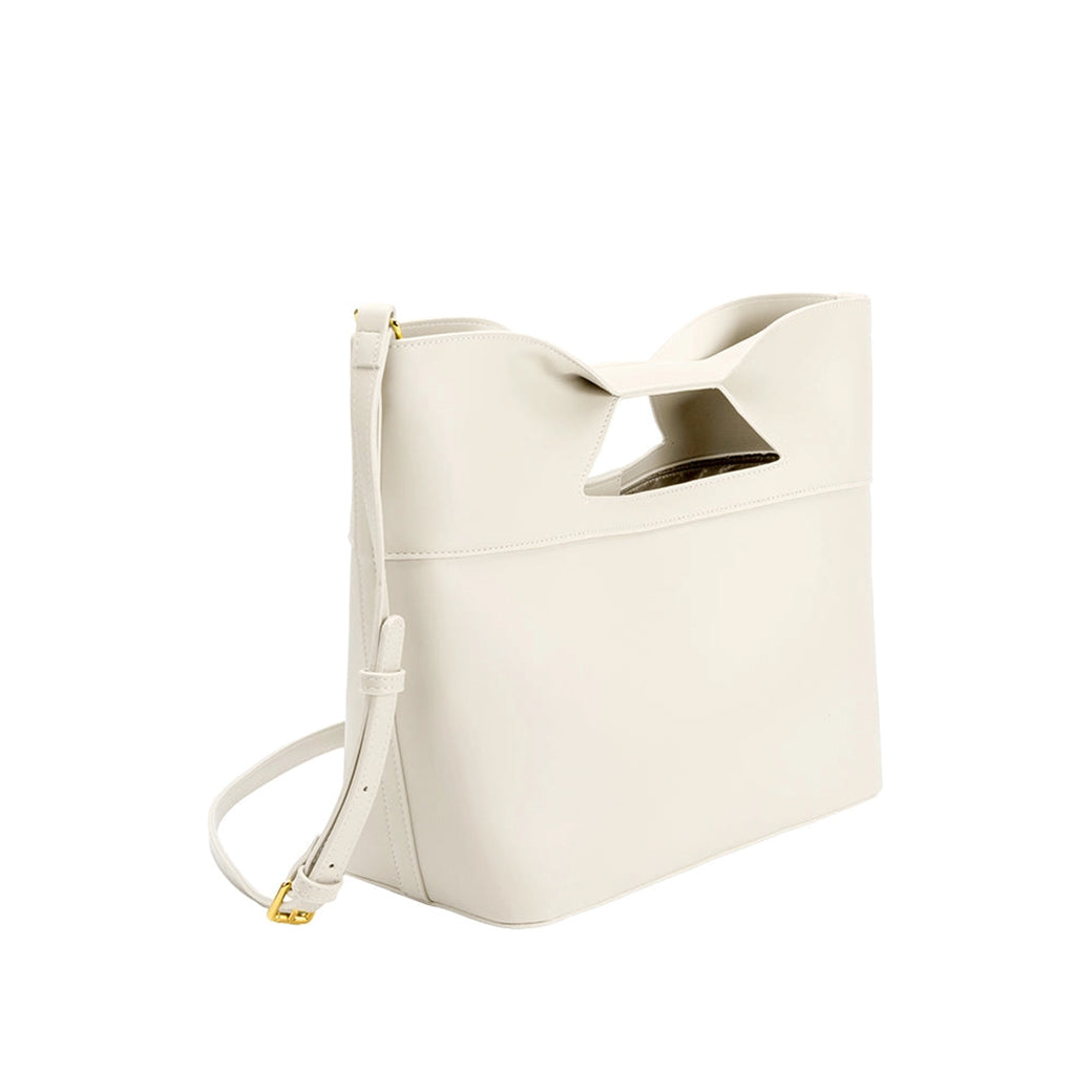 Jillian Ivory Recycled Vegan Tote Bag | Melie Bianco