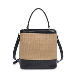 Danica Straw Bucket Bag | Moda Luxe