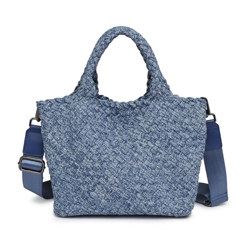 Sky's the Limit - Small Denim Crossbody | SOL AND SELENE