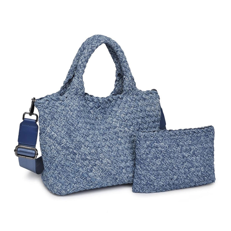 Sky's the Limit - Small Denim Crossbody | SOL AND SELENE