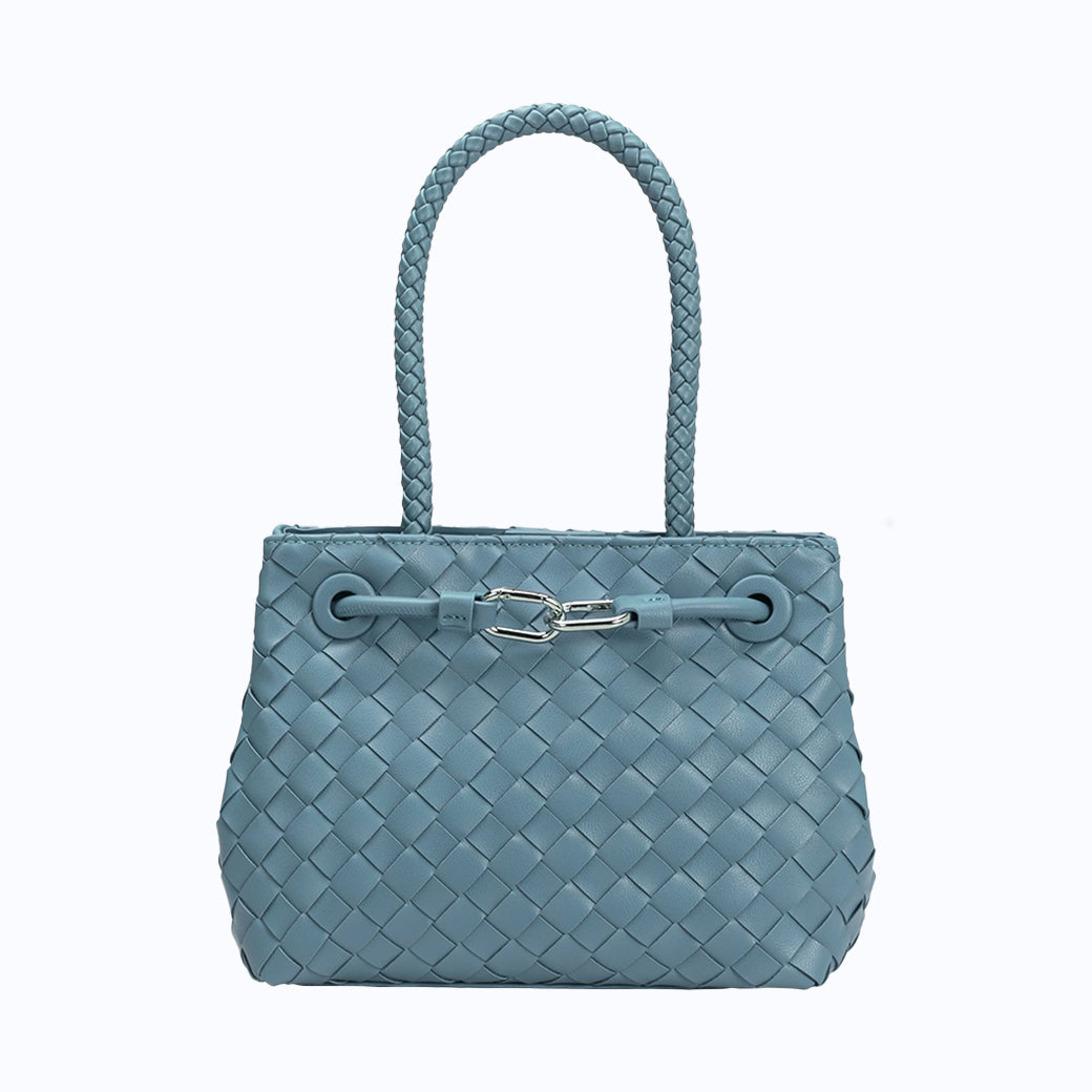 Selma Sky Vegan Top Handle Bag & Crossbody | Melie Bianco