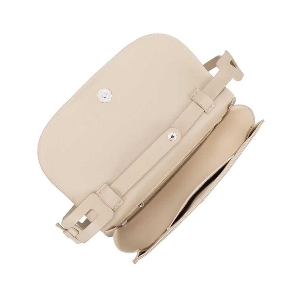 Inez Vegan Bone Shoulder Bag