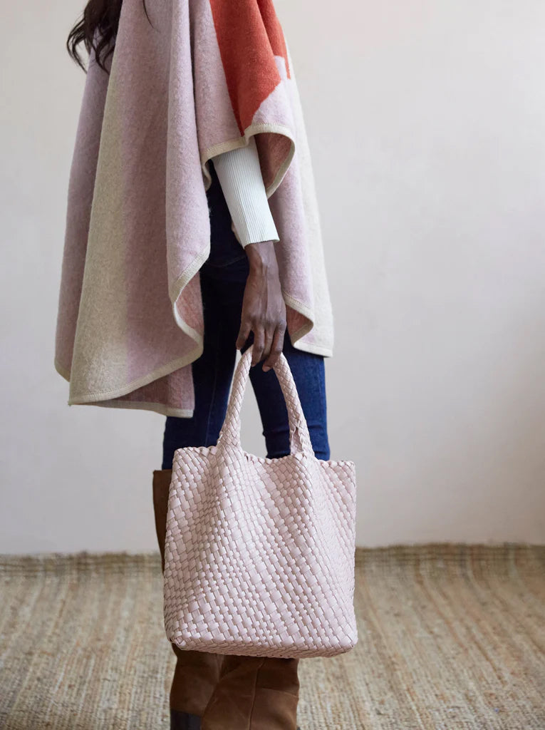Blythe Vegan Blush Tote | Shiraleah
