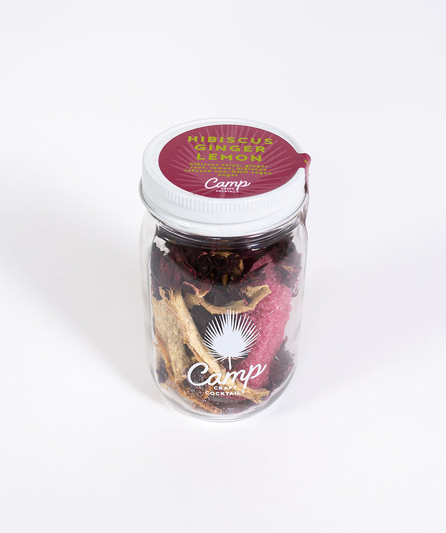 Hibiscus Ginger Lemon | Camp Craft Cocktail