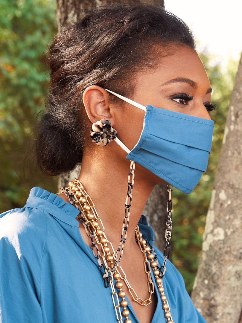 Acetate Convertible Convertible Mask Chain