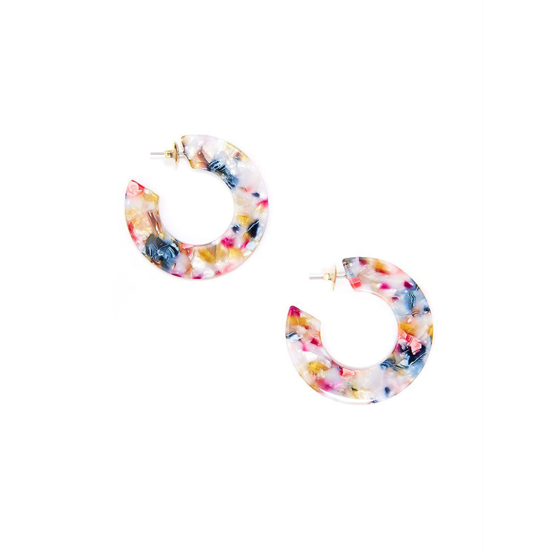 Flat Tori Berry Hoop Earrings | ZENZII