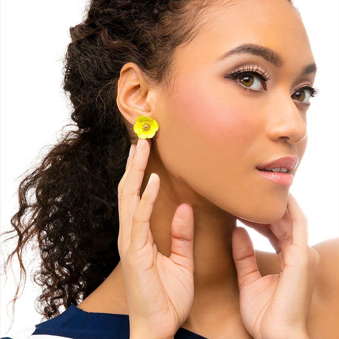 Poppy Stud Earrings | ZENZII